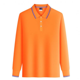 Polo à manches longues pour homme - Livraison offerte