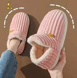 Pantoufles fourrées pour femme et homme - Livraison offerte
