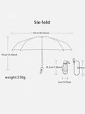 Mini parapluie de poche avec ouverture et fermeture automatique - Livraison offerte