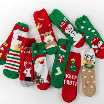 Chaussettes chaudes de Noel pour homme et femme - Livraison offerte