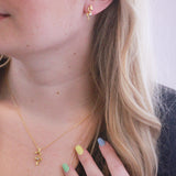 Chaussette secrète de Noël garnie de 3 parures (boucles d'oreilles + colliers) en cristaux autrichiens de très haute qualité - Livraison offerte