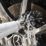 Brosse rotative polyvalente pour tuyau d’arrosage - Livraison offerte