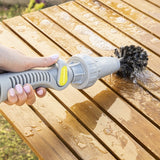 Brosse rotative polyvalente pour tuyau d’arrosage - Livraison offerte