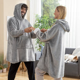 Couverture sweat-shirt polaire à manches - Livraison offerte