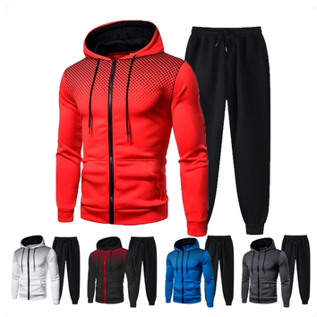 Ensemble de survêtement 1 Bas + 1 Haut avec capuche pour homme - Livraison offerte