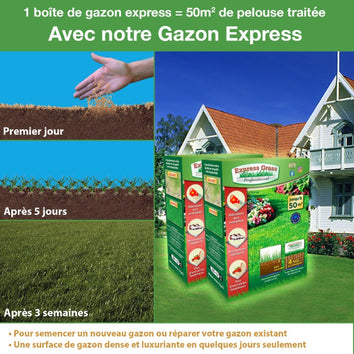 Notre gazon express - Livraison offerte
