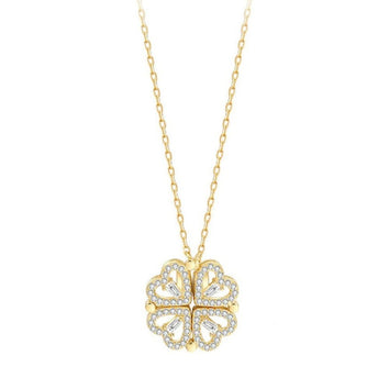 Collier CLOVHEART Pendentif Trèfle - Livraison offerte